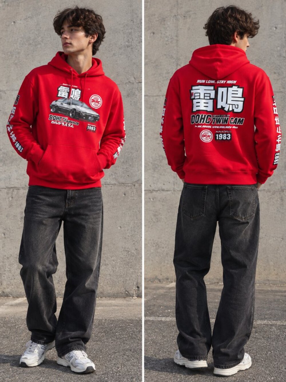 Unisex Red Hoodie